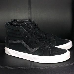 Like new Vans SUEDE SK8-HI Black/Grey Size-11